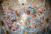 Sacro Monte di Orta, Cappella XX, Canonizzazione di san Francesco. Affresco dell'ascesa in cielo di Francesco. 